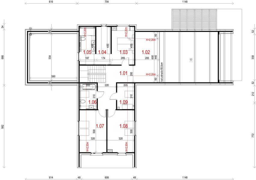 Poddasze projektu House X10 – drewno HBE