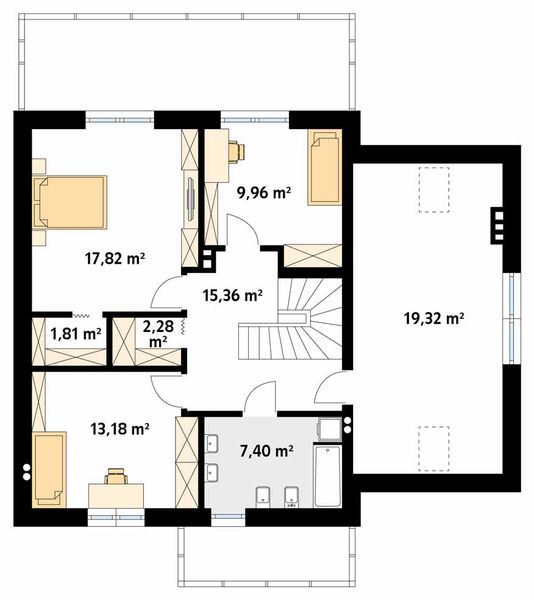 Poddasze projektu Sopran 8