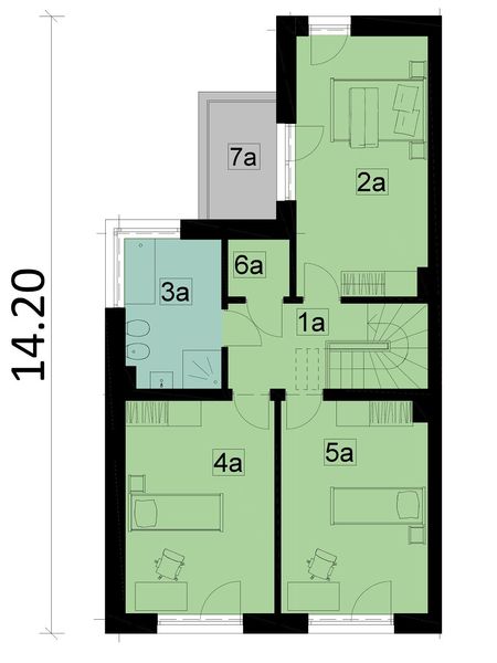 Piętro 1 projektu KA28 S