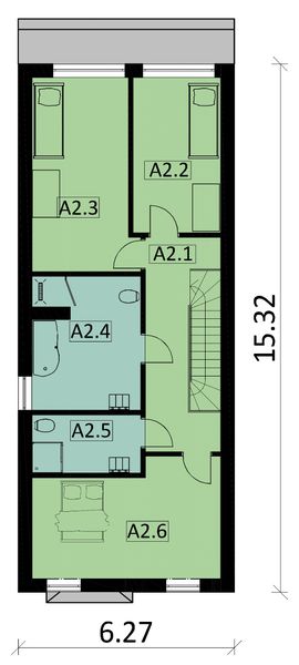 Piętro 1 projektu Ka13 S