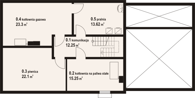 Piwnica projektu Chęciny th