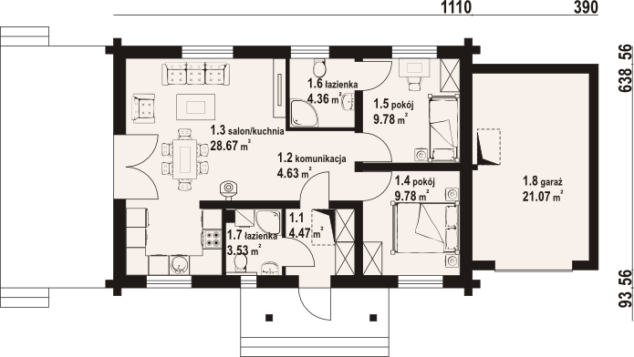 Parter projektu Miłków 4g dw
