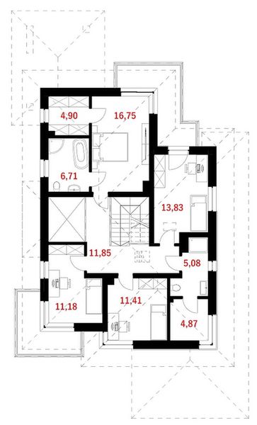 Piętro 1 projektu Lanzarote