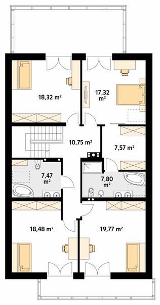 Poddasze projektu Amarylis 7