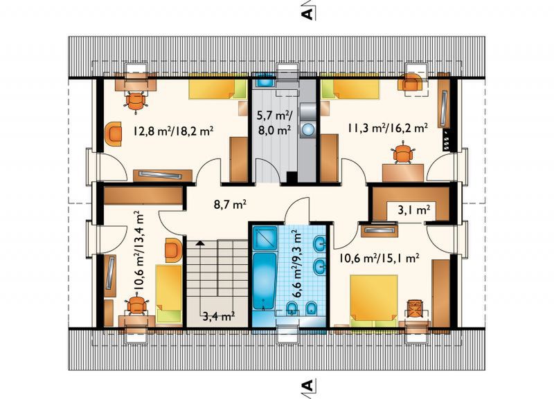 Poddasze projektu Mateo Rex (1626)