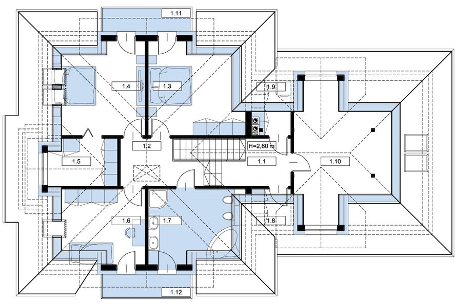 Poddasze projektu Ceres