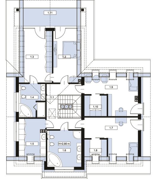 Poddasze projektu Skand