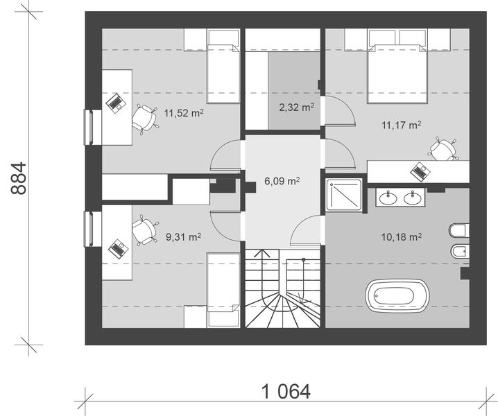 Poddasze projektu uA56