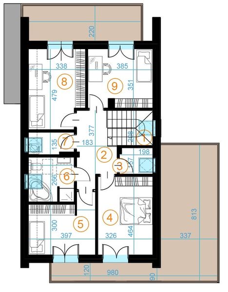 Poddasze projektu Tyniec 02