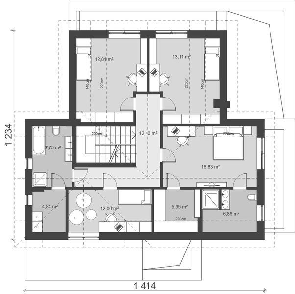 Poddasze projektu uA60