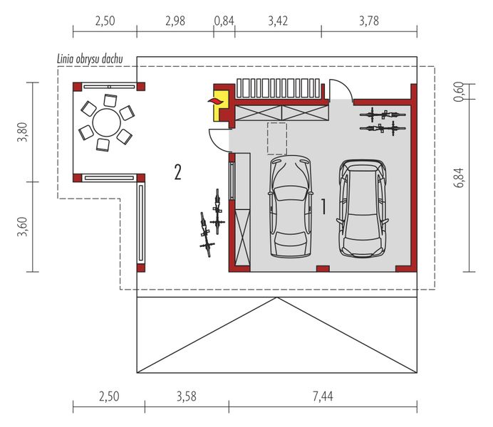 Parter projektu Garaż G25 w. IV
