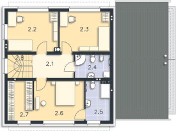 Piętro 1 projektu Skagen III DCP401b