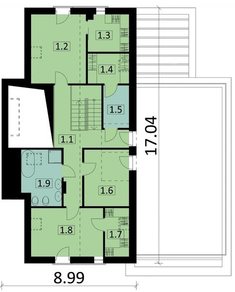 Poddasze projektu KA57