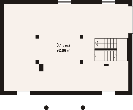 Piwnica projektu Bukowina 39 dw