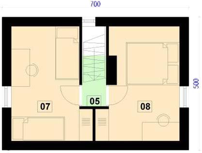 Piętro 1 projektu PS-OO-35-20-V01