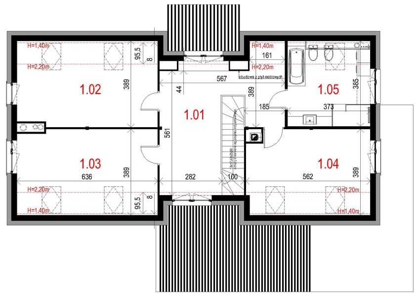 Poddasze projektu House 21