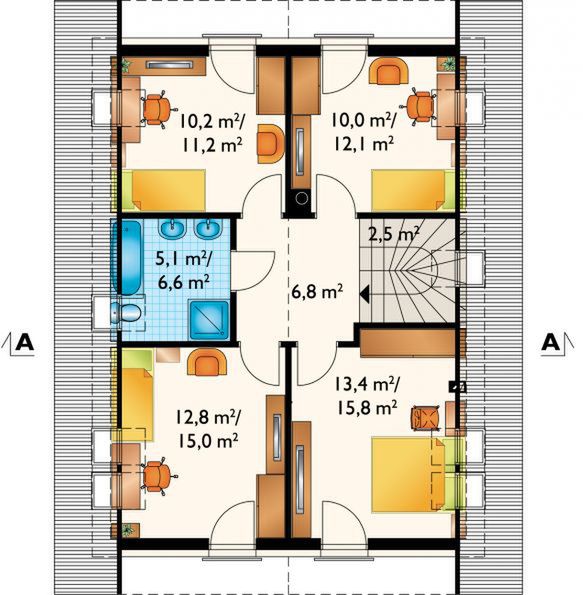Poddasze projektu Anatol Solo (1630)