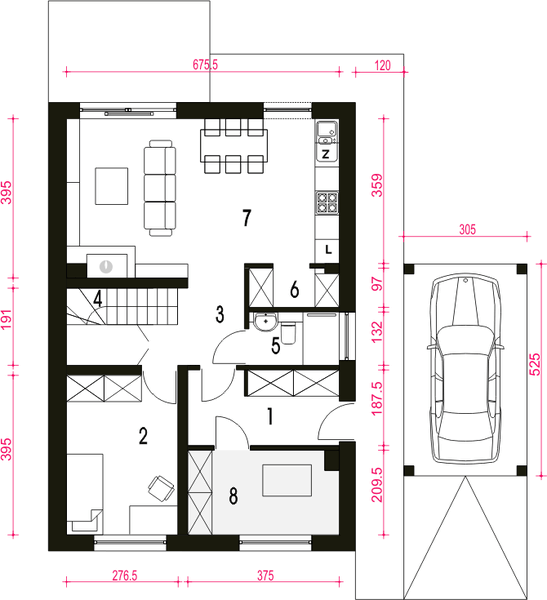 Parter projektu Agat z wiatą [A]