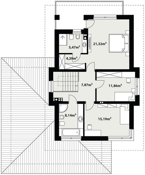 Piętro 1 projektu Kadyks 2