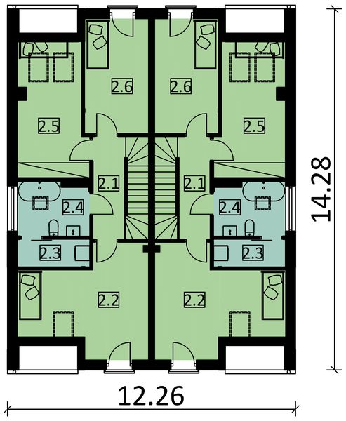 Poddasze projektu KA62
