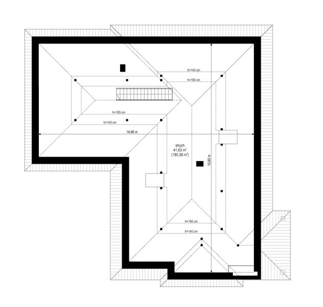 Poddasze projektu Sielanka