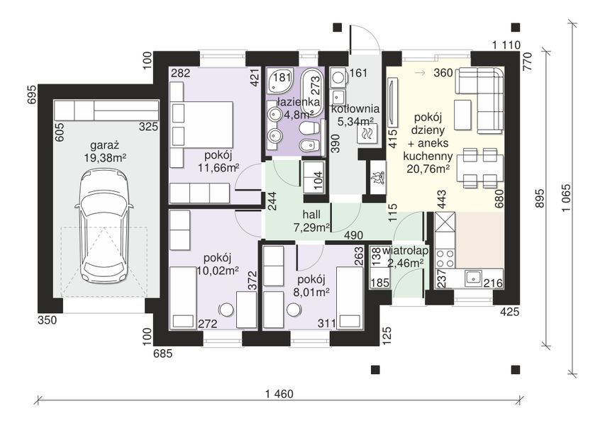 Parter projektu Dom przy Bukowej 16