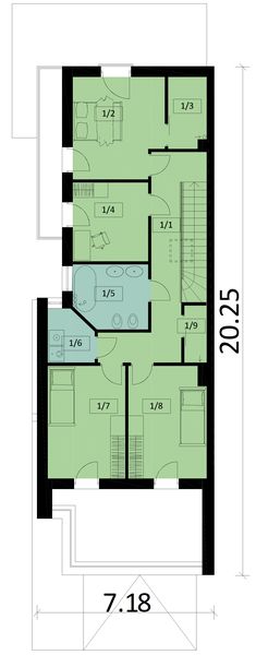 Piętro 1 projektu KA63 S