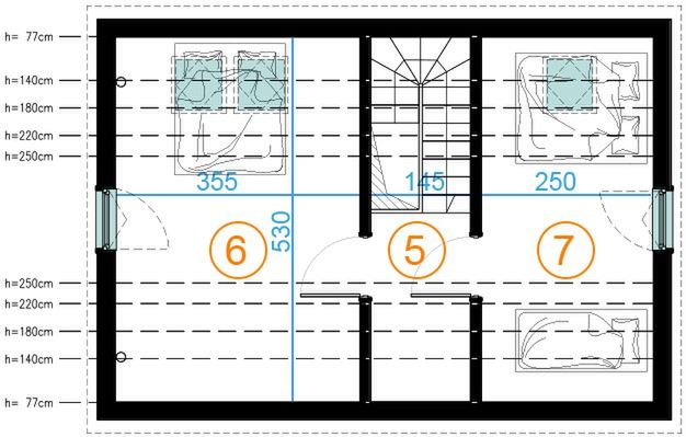 Poddasze projektu Pilawa 02