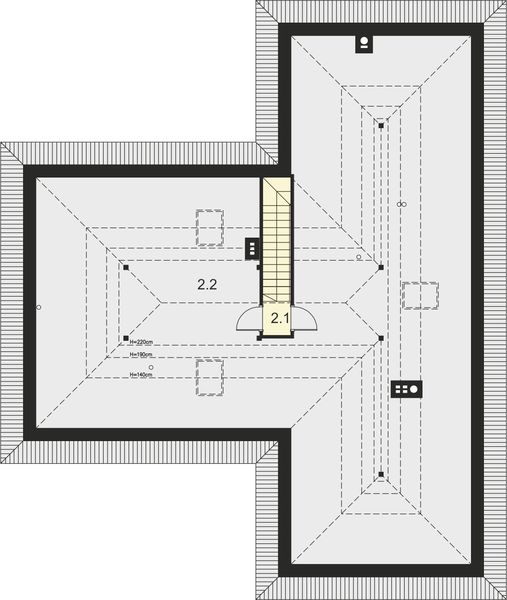 Poddasze projektu Petra