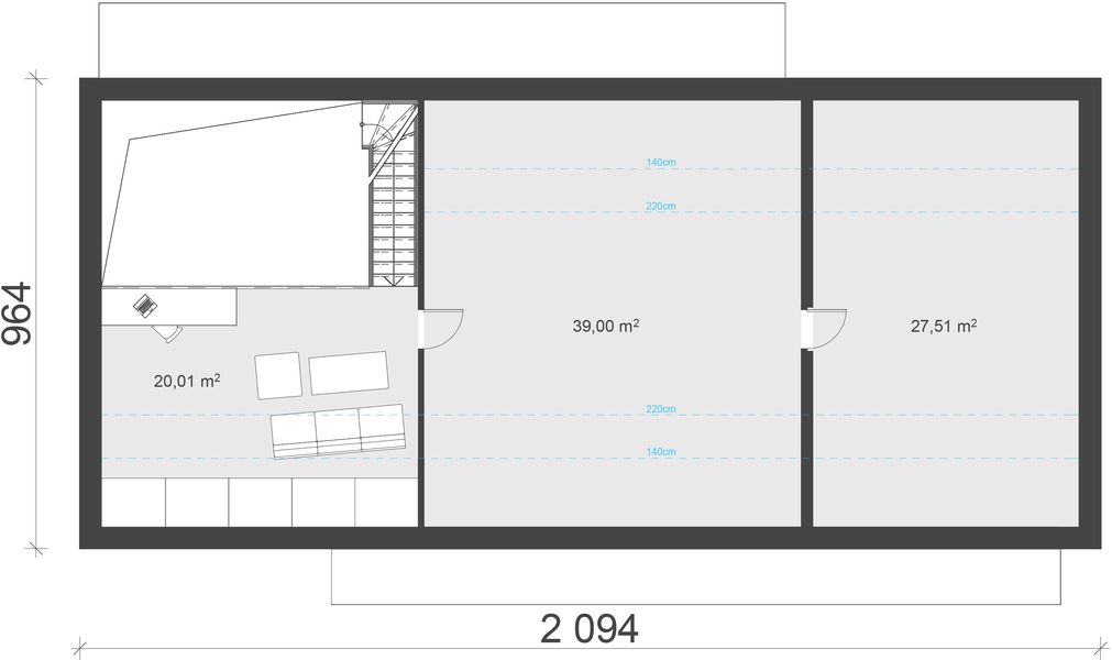 Poddasze projektu uA76