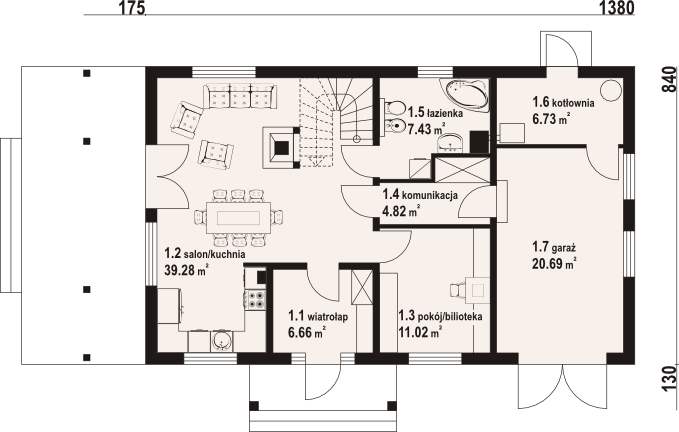 Parter projektu Milicz 53 dws