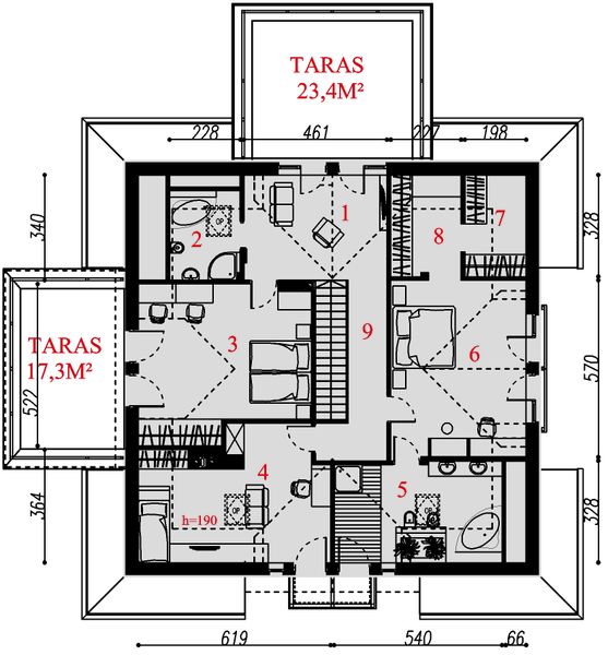 Poddasze projektu Datanello