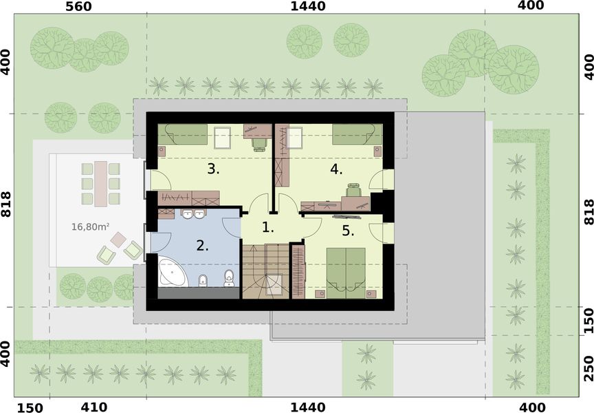 Poddasze projektu Velva 3