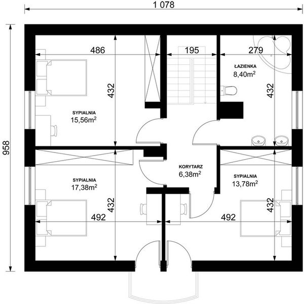 Poddasze projektu W23-M10