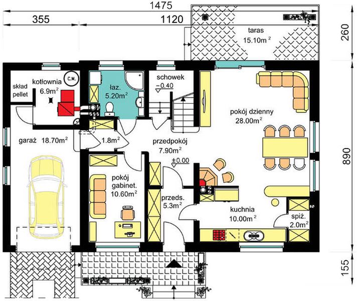 Parter projektu BW-17 wariant 2