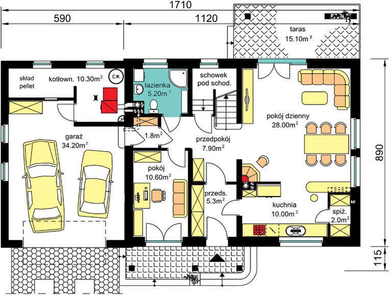 Parter projektu BW-17 wariant 3