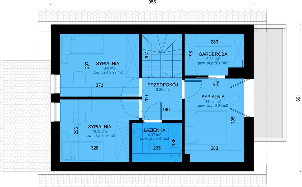 Poddasze projektu Lager