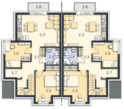 Poddasze projektu Zurych III LMBL42