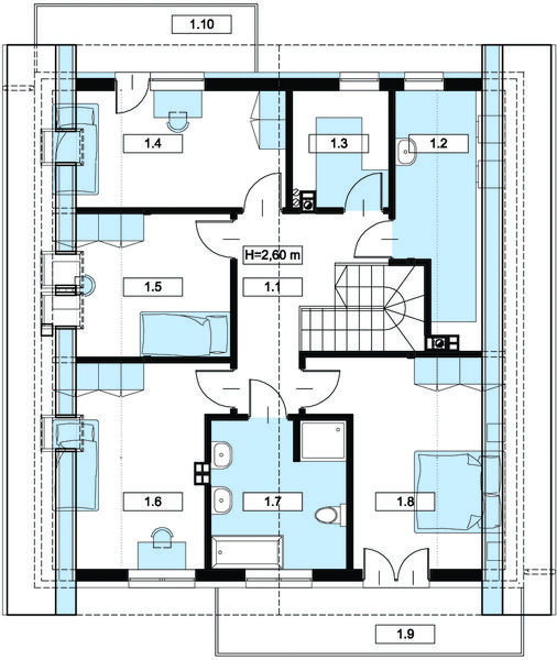 Poddasze projektu Medea