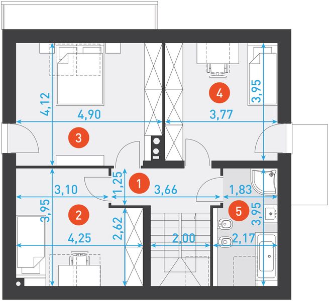 Poddasze projektu Rozważny 2
