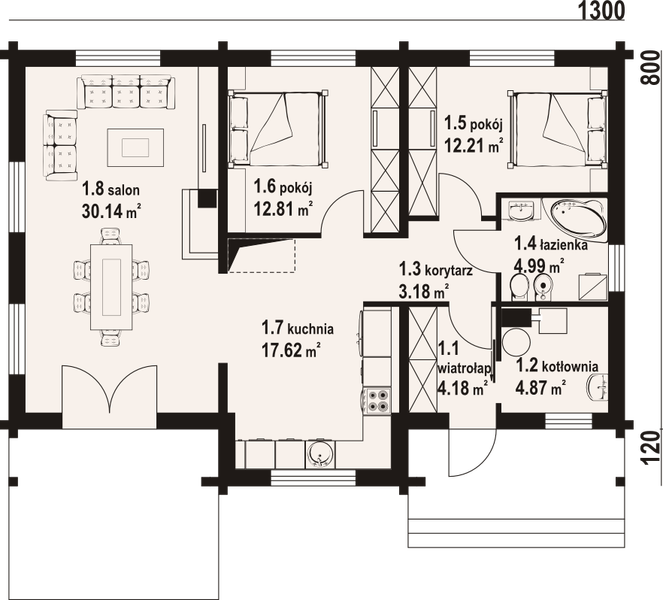 Parter projektu Bolesławice 7 dw