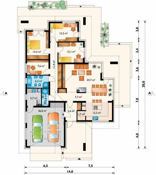 Parter projektu Artemida Rex (1639)