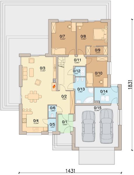 Parter projektu Kalwados modern