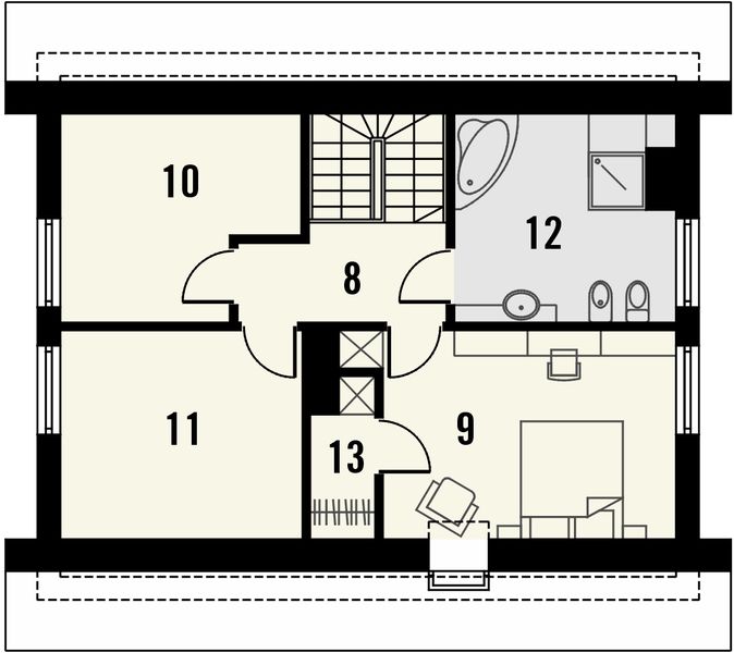 Poddasze projektu Alvin