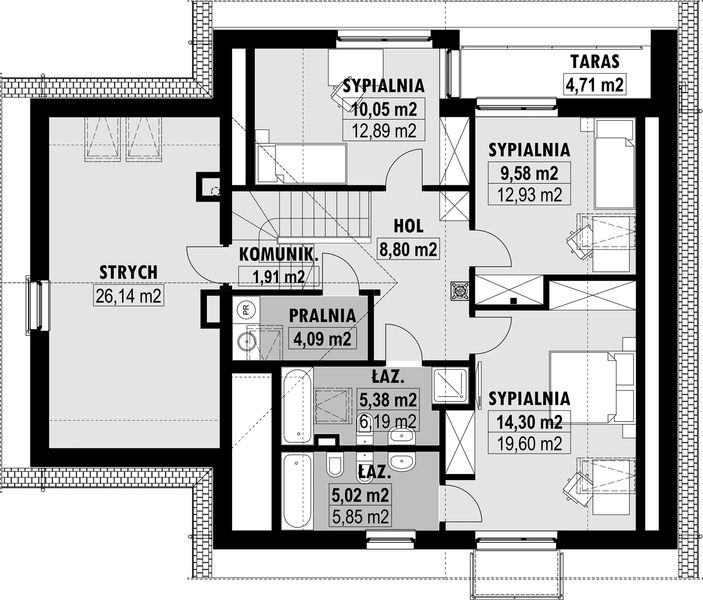 Poddasze projektu E-236
