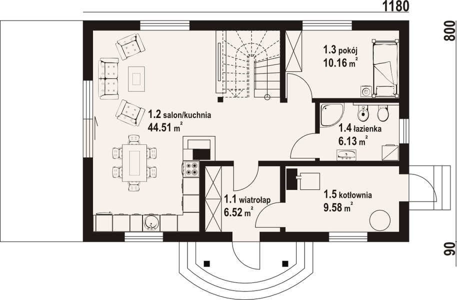 Parter projektu Hoczew średnia 21 dws