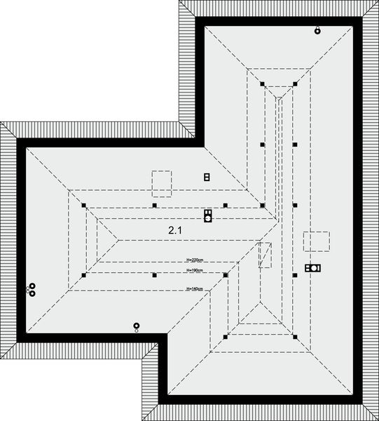 Poddasze projektu Padme 3 B