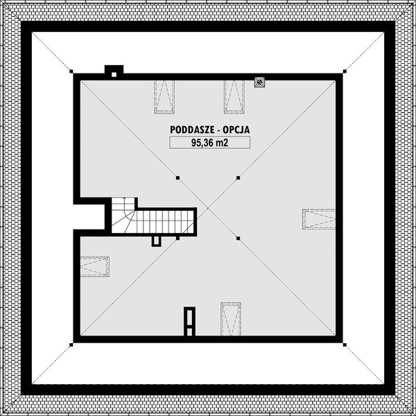 Poddasze projektu E-238