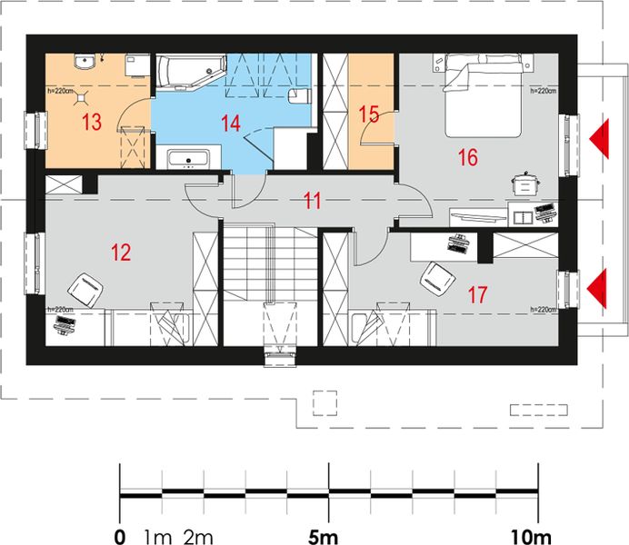 Poddasze projektu Caprinus I