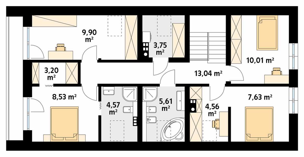 Poddasze projektu Pogodny